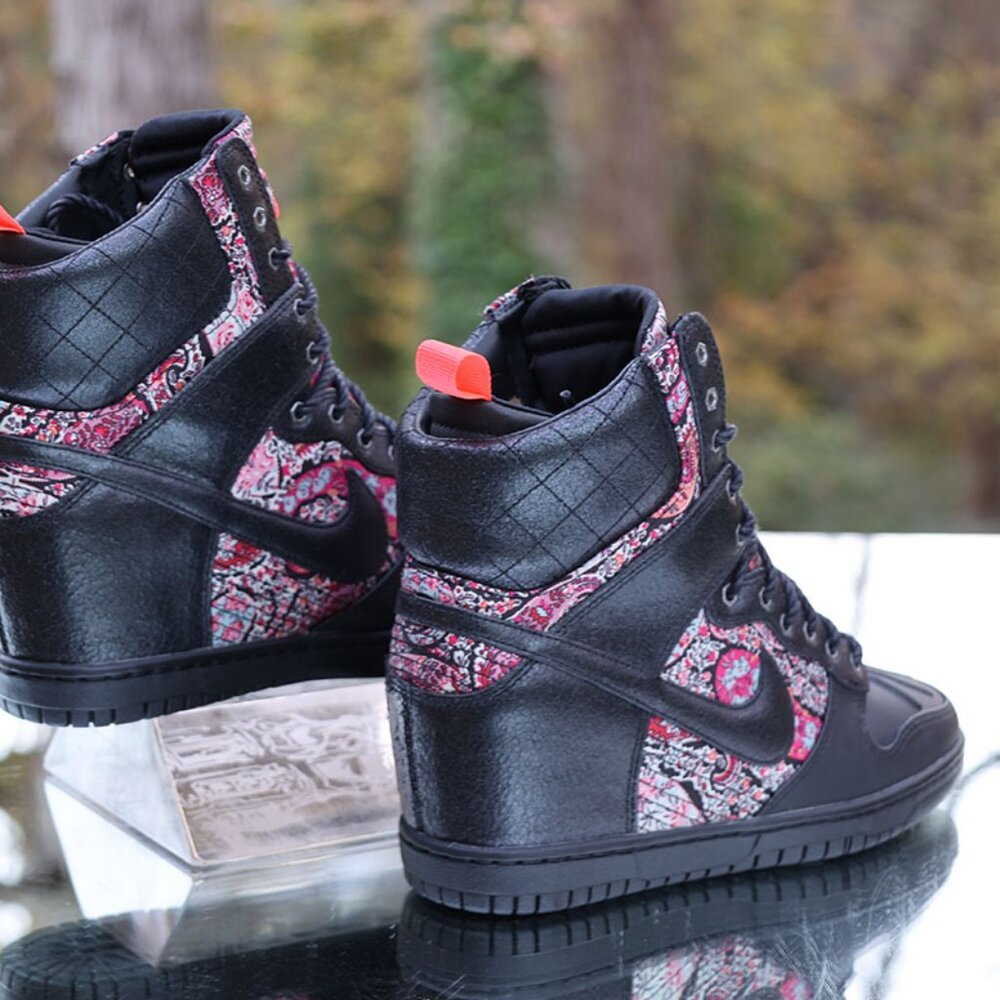 Nike Dunk Sky Hi Sneakerboot Liberty of London - Picture 13 of 16